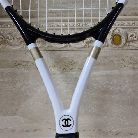 chanel tennis racket replica|faux chanel suspenders.